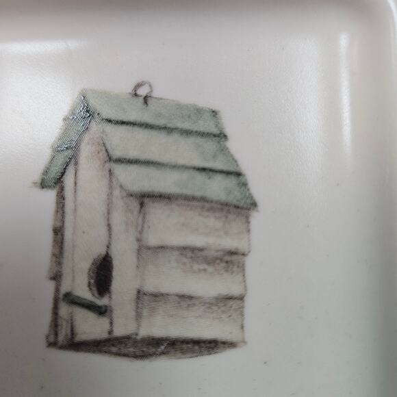 Large Trivet 8" X 8" Portfolio Pfaltzgraff Naturewood Garden Discontinued Design - Picture 6 of 7